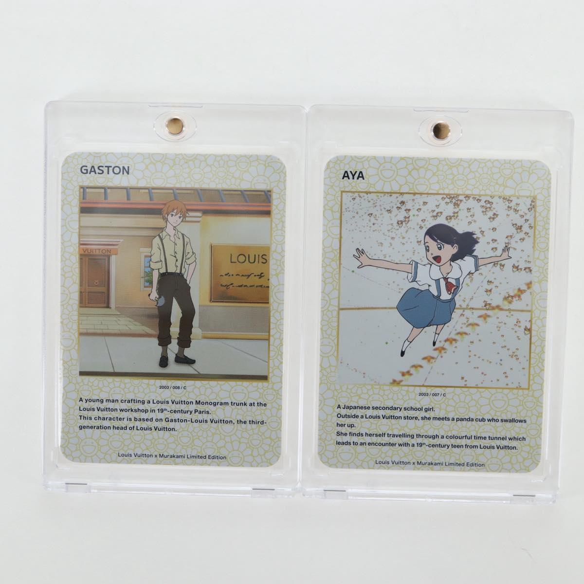 LOUIS VUITTON Trading Cards Takashi Murakami Multicolor LV Auth 163373SM
