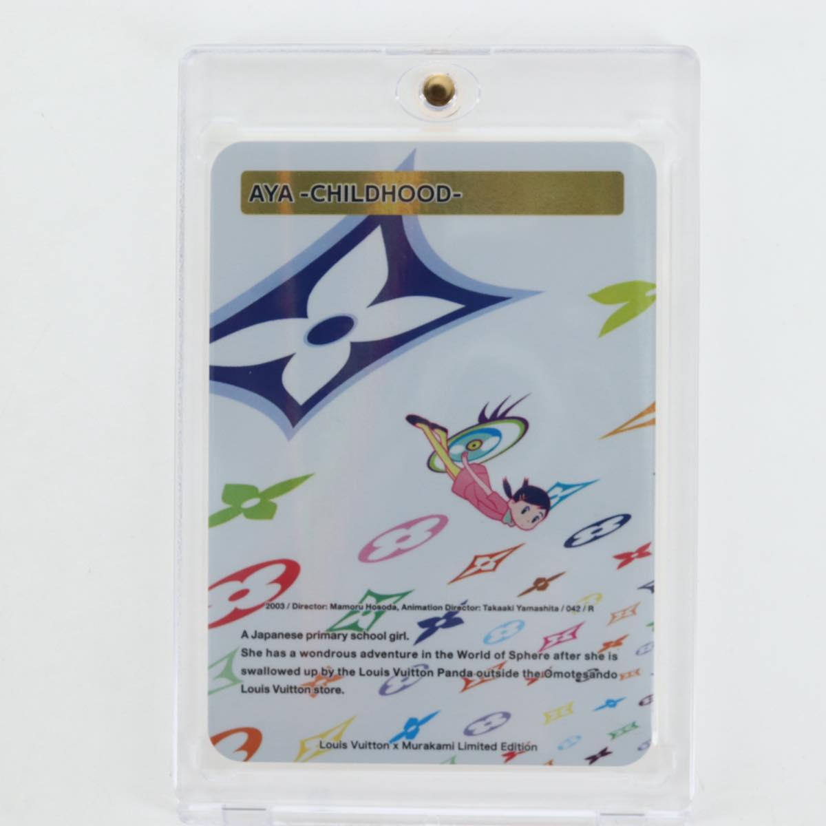 LOUIS VUITTON Trading Cards Takashi Murakami Multicolor LV Auth 163373SM