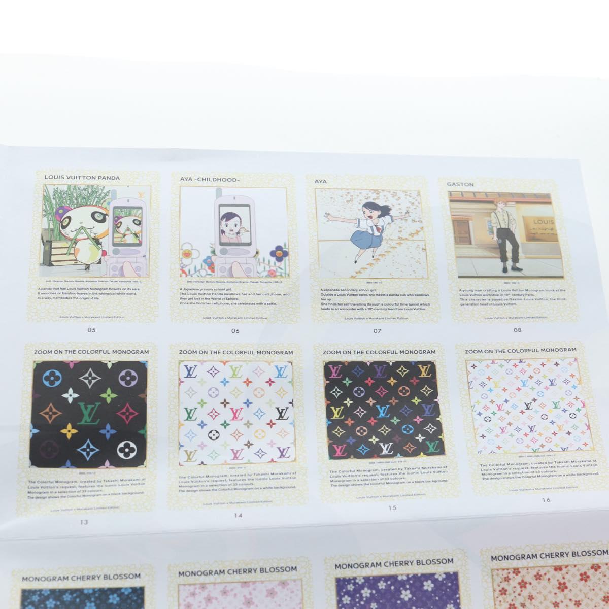 LOUIS VUITTON Trading Cards Takashi Murakami Multicolor LV Auth 163373SM