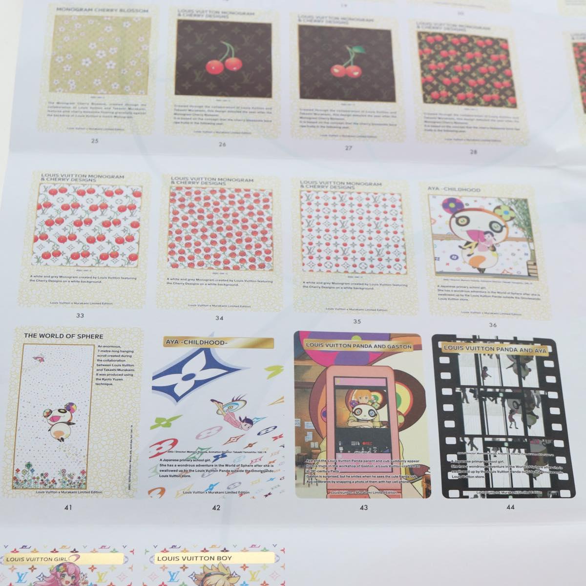 LOUIS VUITTON Trading Cards Takashi Murakami Multicolor LV Auth 163373SM