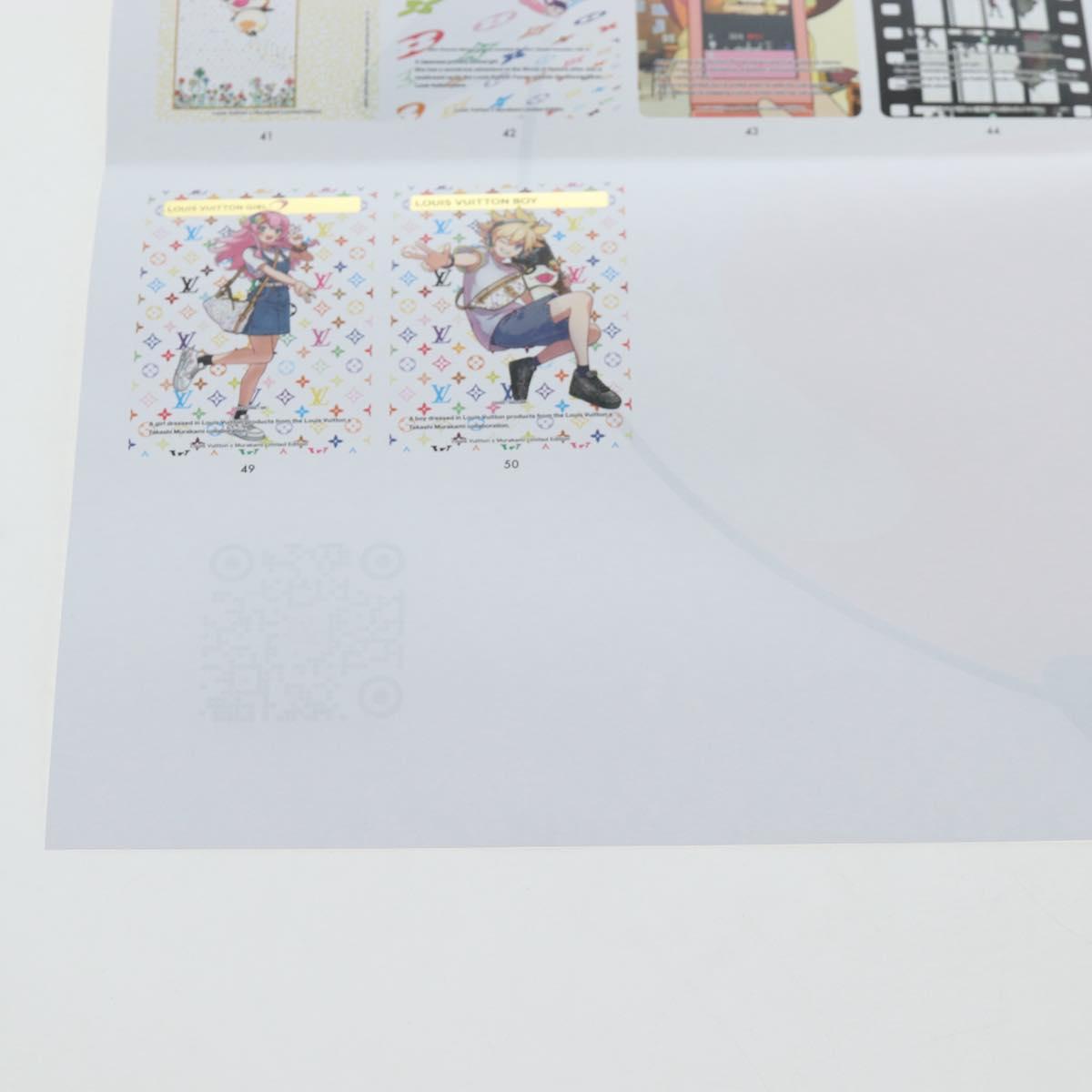 LOUIS VUITTON Trading Cards Takashi Murakami Multicolor LV Auth 163373SM