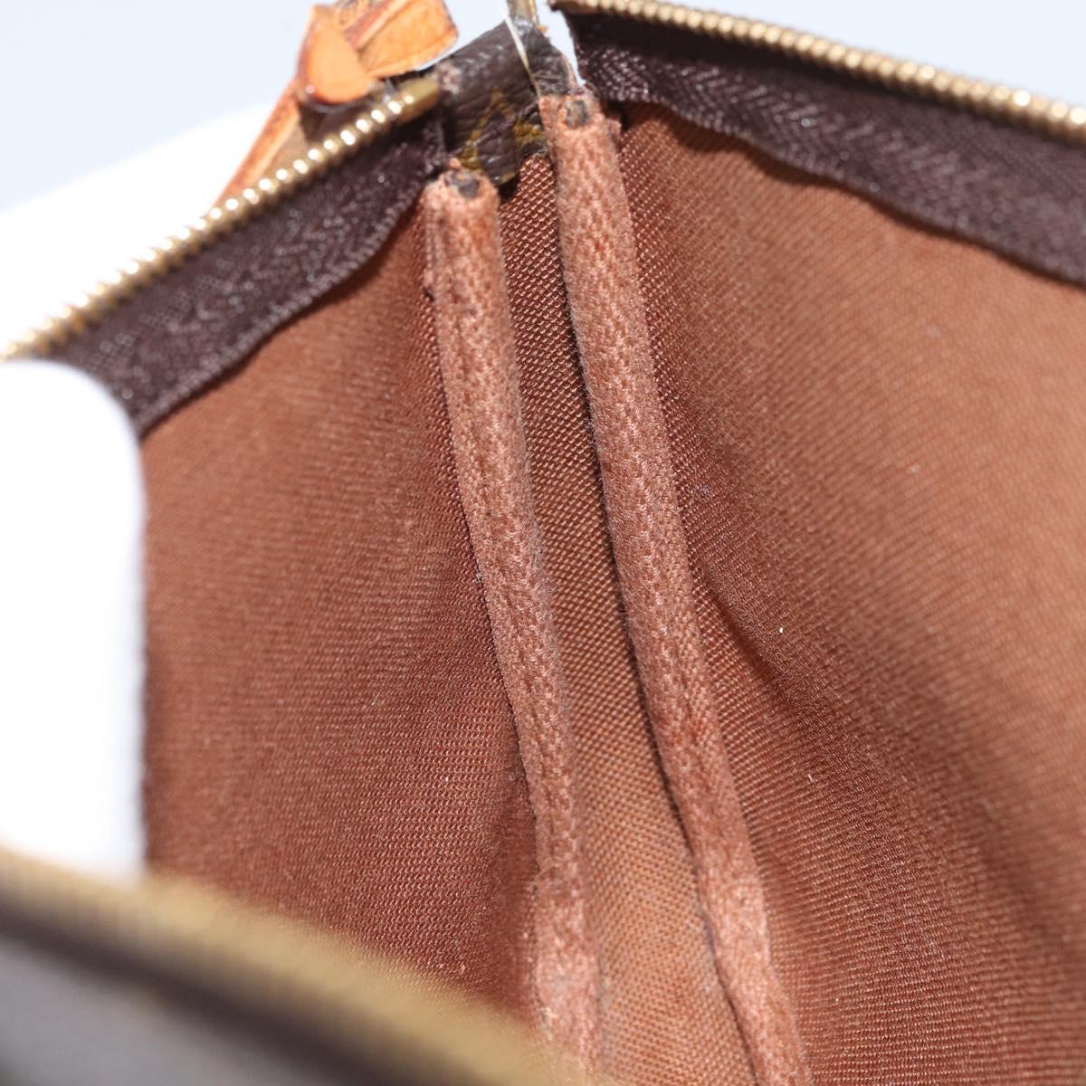 LOUIS VUITTON Monogram Pochette Accessoires Pouch M51980 LV Auth 163379