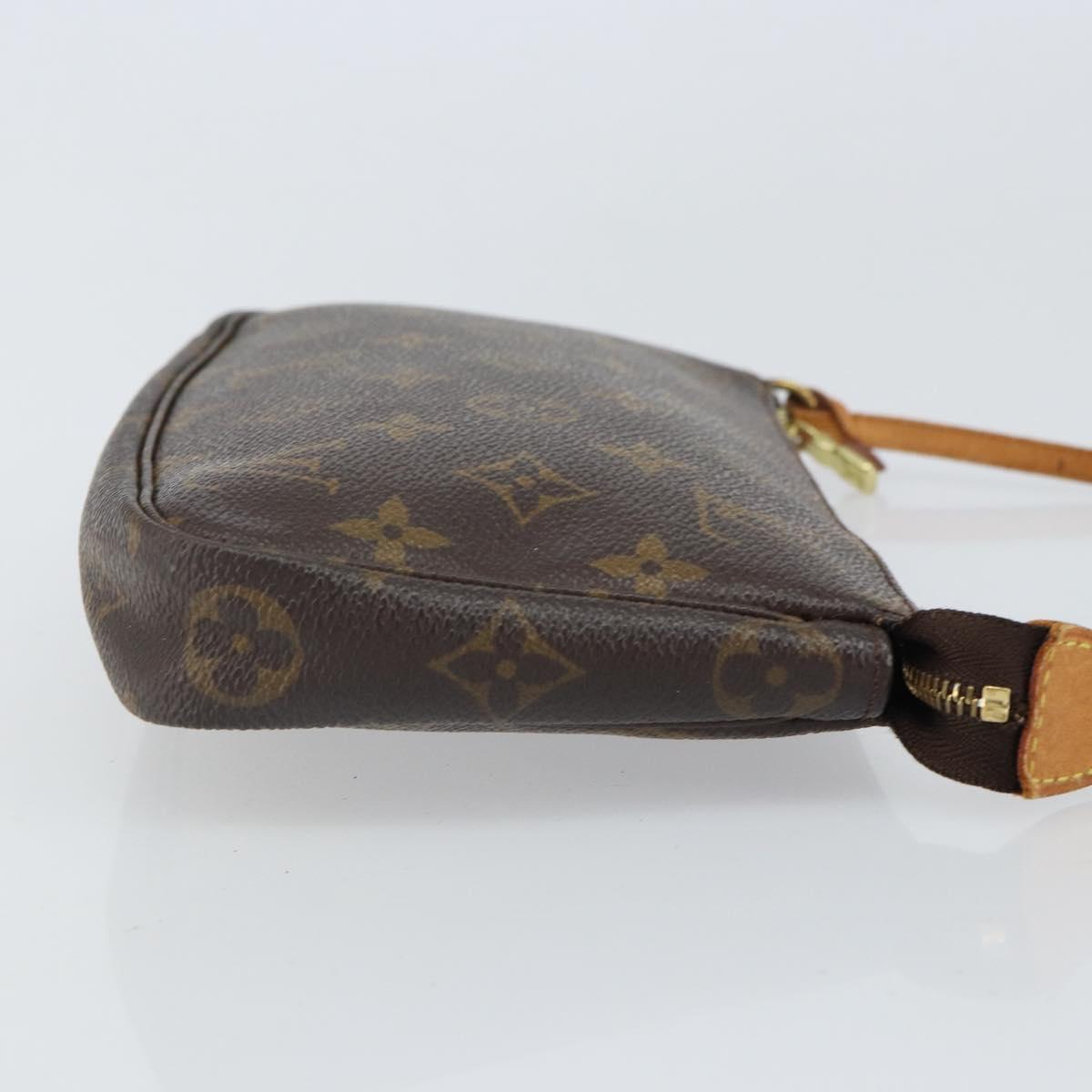 LOUIS VUITTON Monogram Pochette Accessoires Pouch M51980 LV Auth 163379