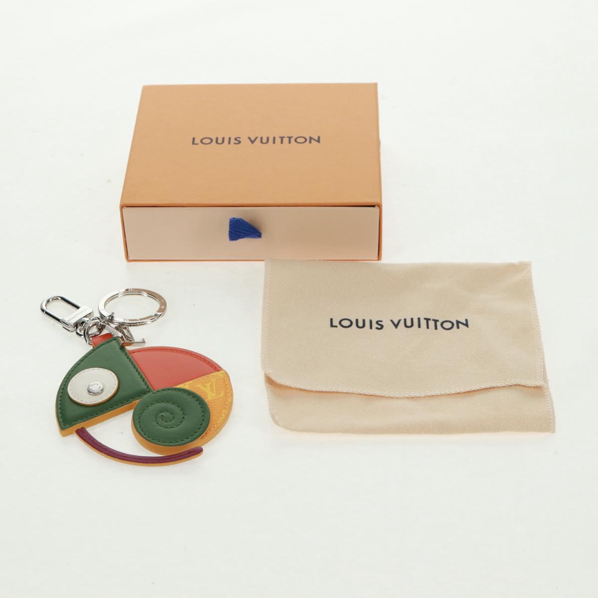 LOUIS VUITTON Monogram Bag Charm LV Chameleon S00 Yellow M02239 LV Auth163405SAM