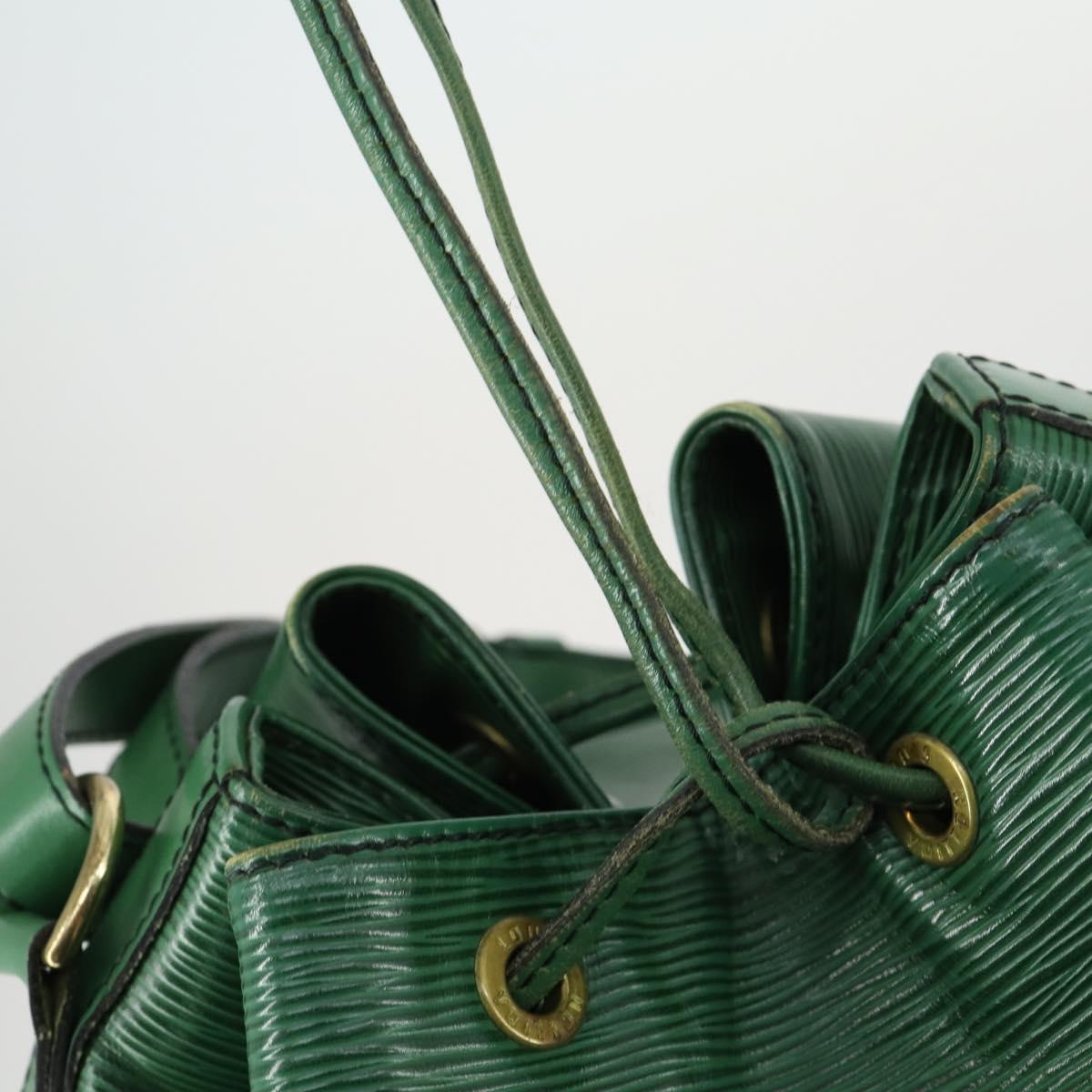 LOUIS VUITTON Epi Noe Shoulder Bag Green M44004 LV Auth 163431