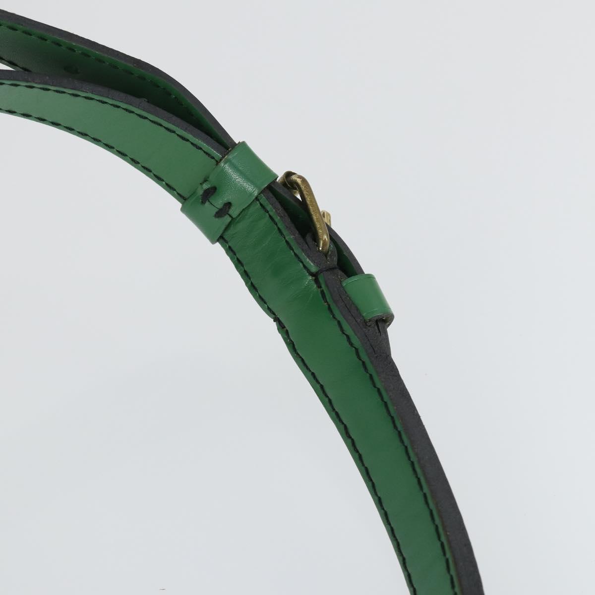 LOUIS VUITTON Epi Noe Shoulder Bag Green M44004 LV Auth 163431