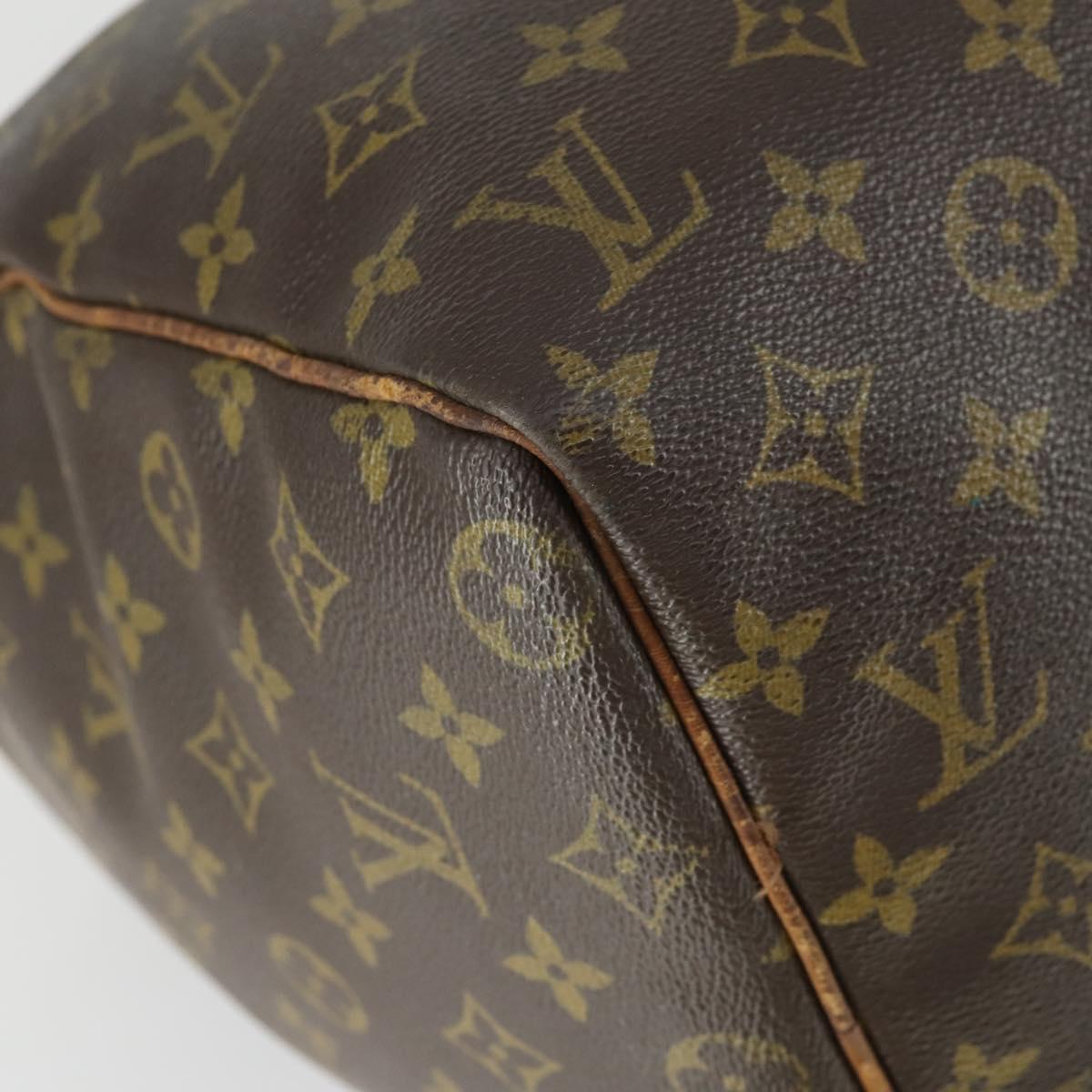 LOUIS VUITTON Monogram Keepall 45 Boston Bag M41428 LV Auth 163433