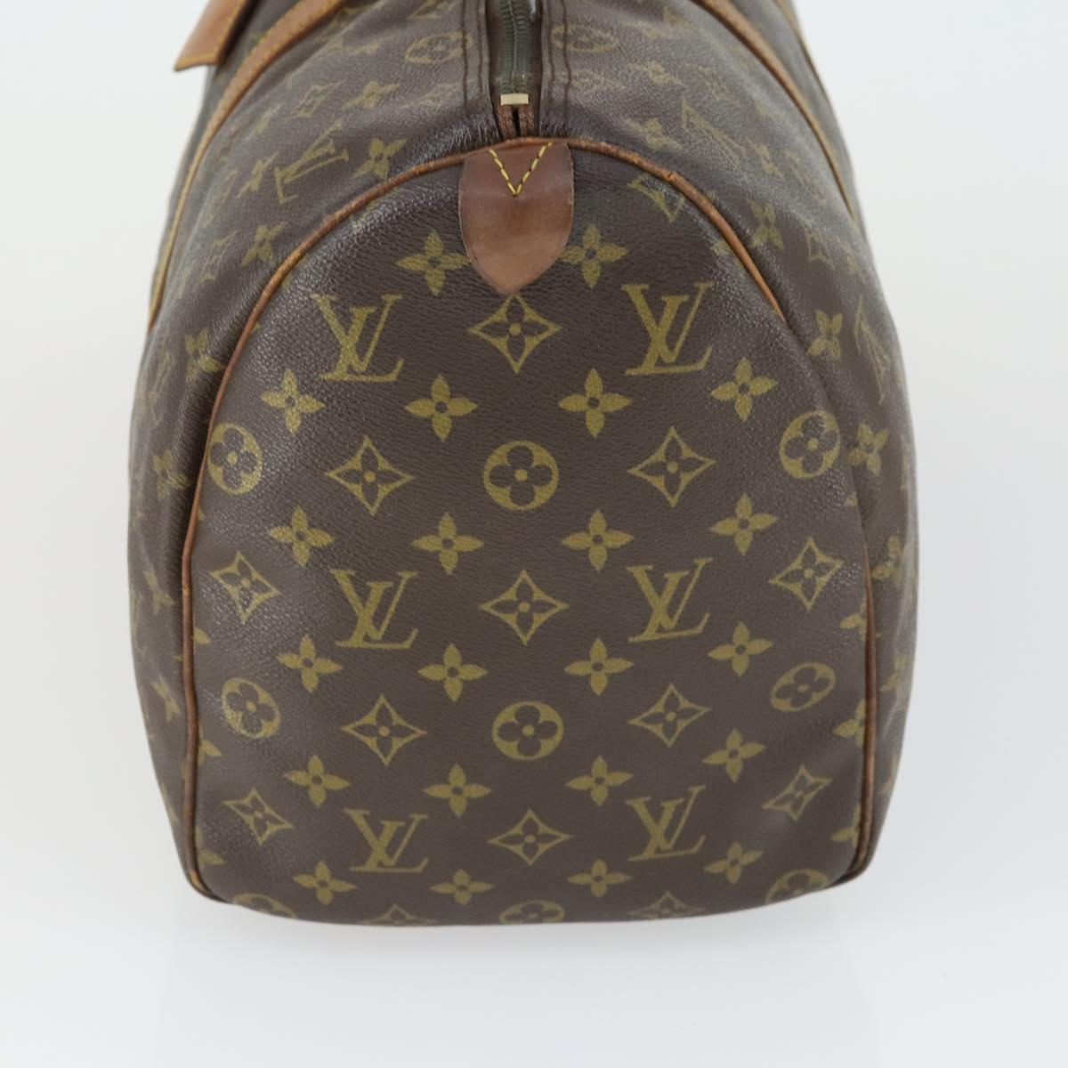 LOUIS VUITTON Monogram Keepall 45 Boston Bag M41428 LV Auth 163433