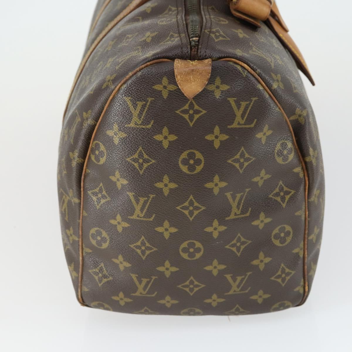 LOUIS VUITTON Monogram Keepall 45 Boston Bag M41428 LV Auth 163433