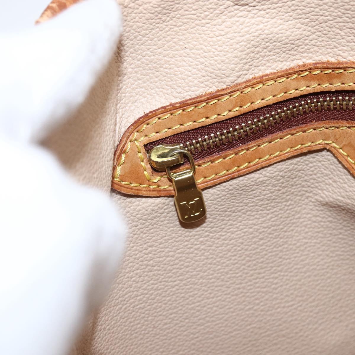LOUIS VUITTON Monogram Bucket GM Shoulder Bag M42236 LV Auth 163448