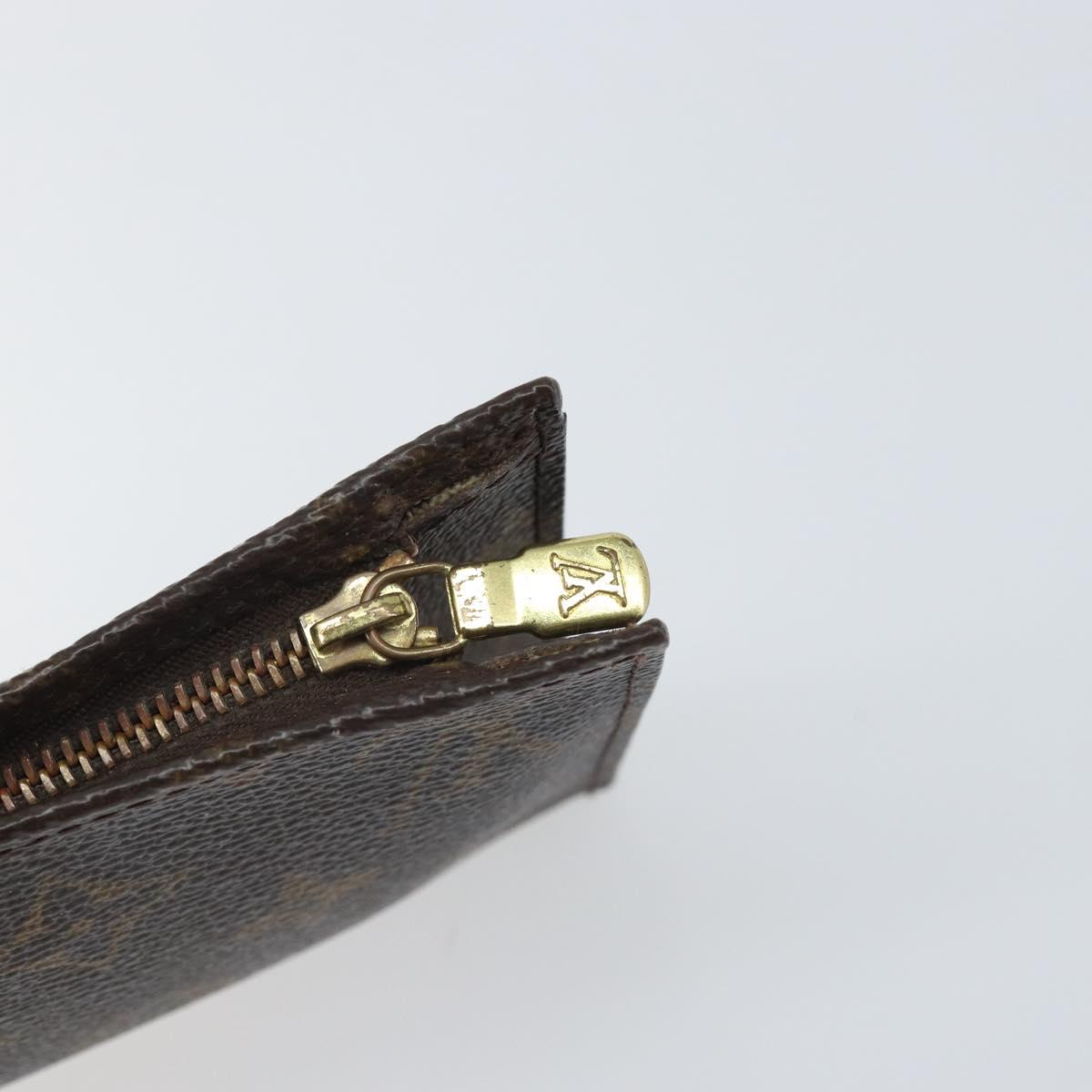 LOUIS VUITTON Monogram Bucket GM Accessory Pouch LV Auth 163449