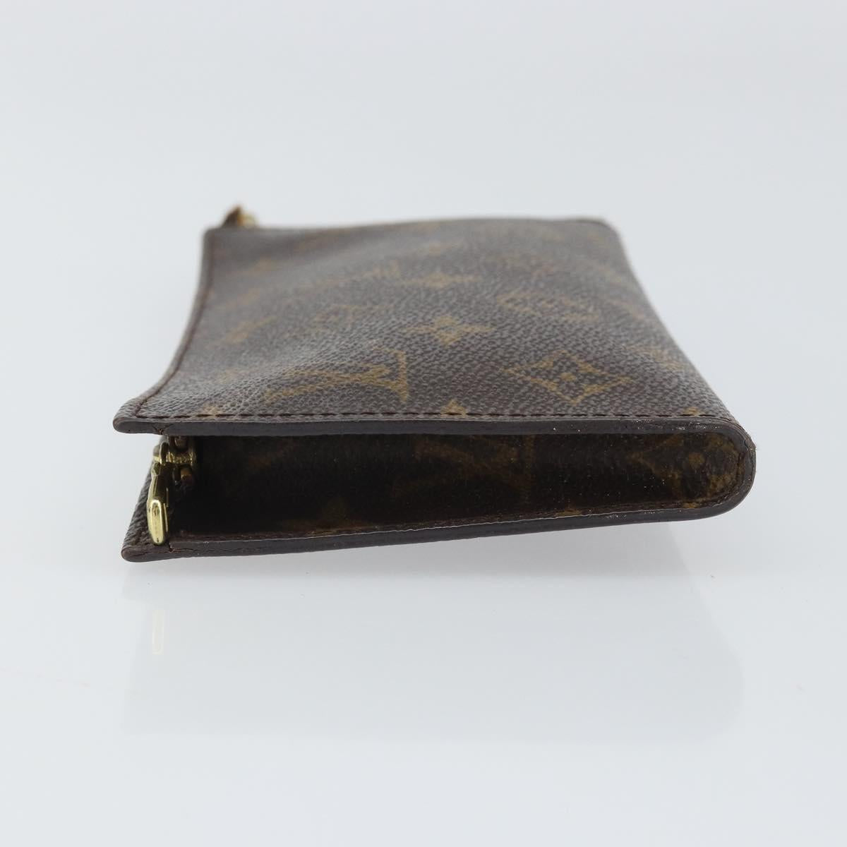 LOUIS VUITTON Monogram Bucket GM Accessory Pouch LV Auth 163449
