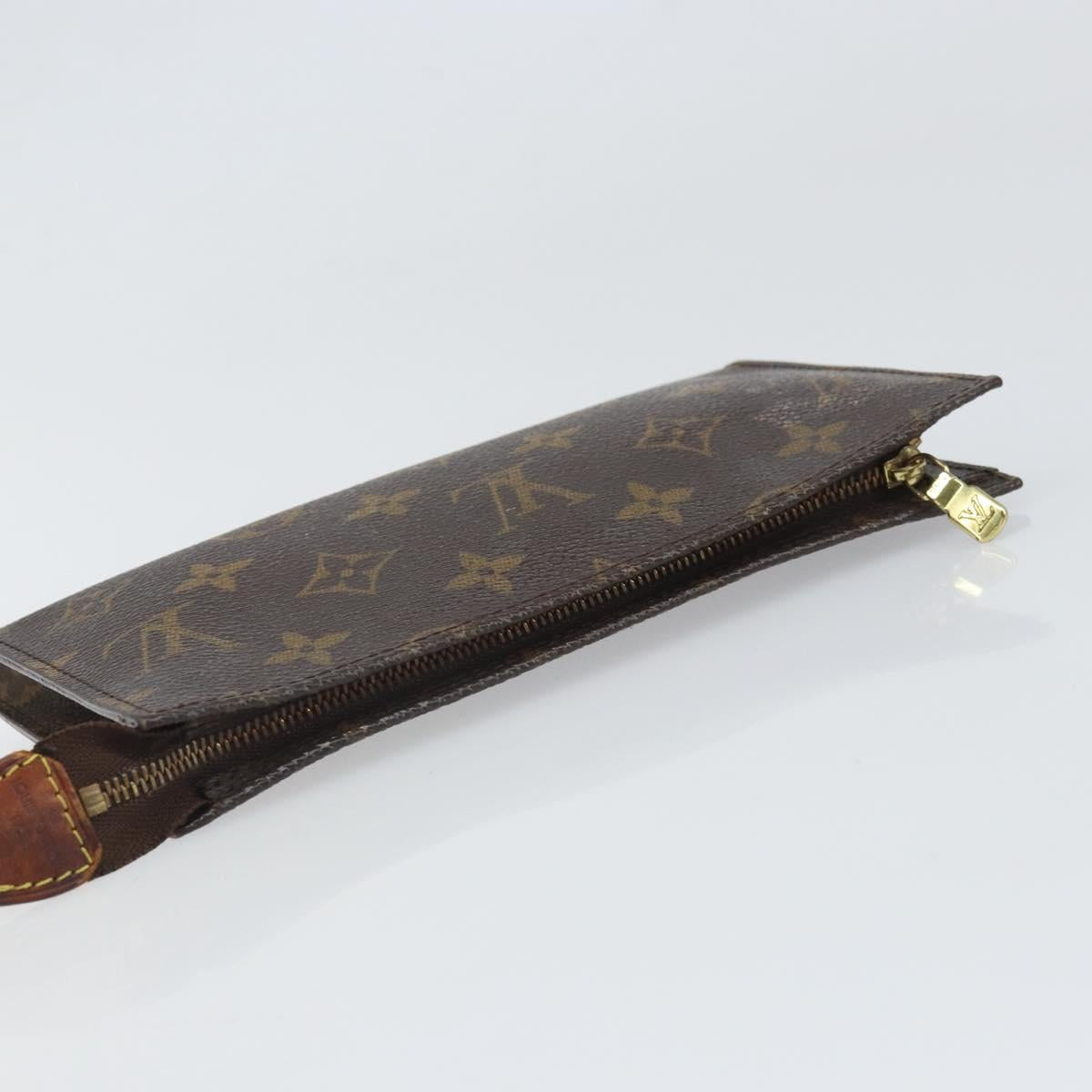 LOUIS VUITTON Monogram Bucket GM Accessory Pouch LV Auth 163449