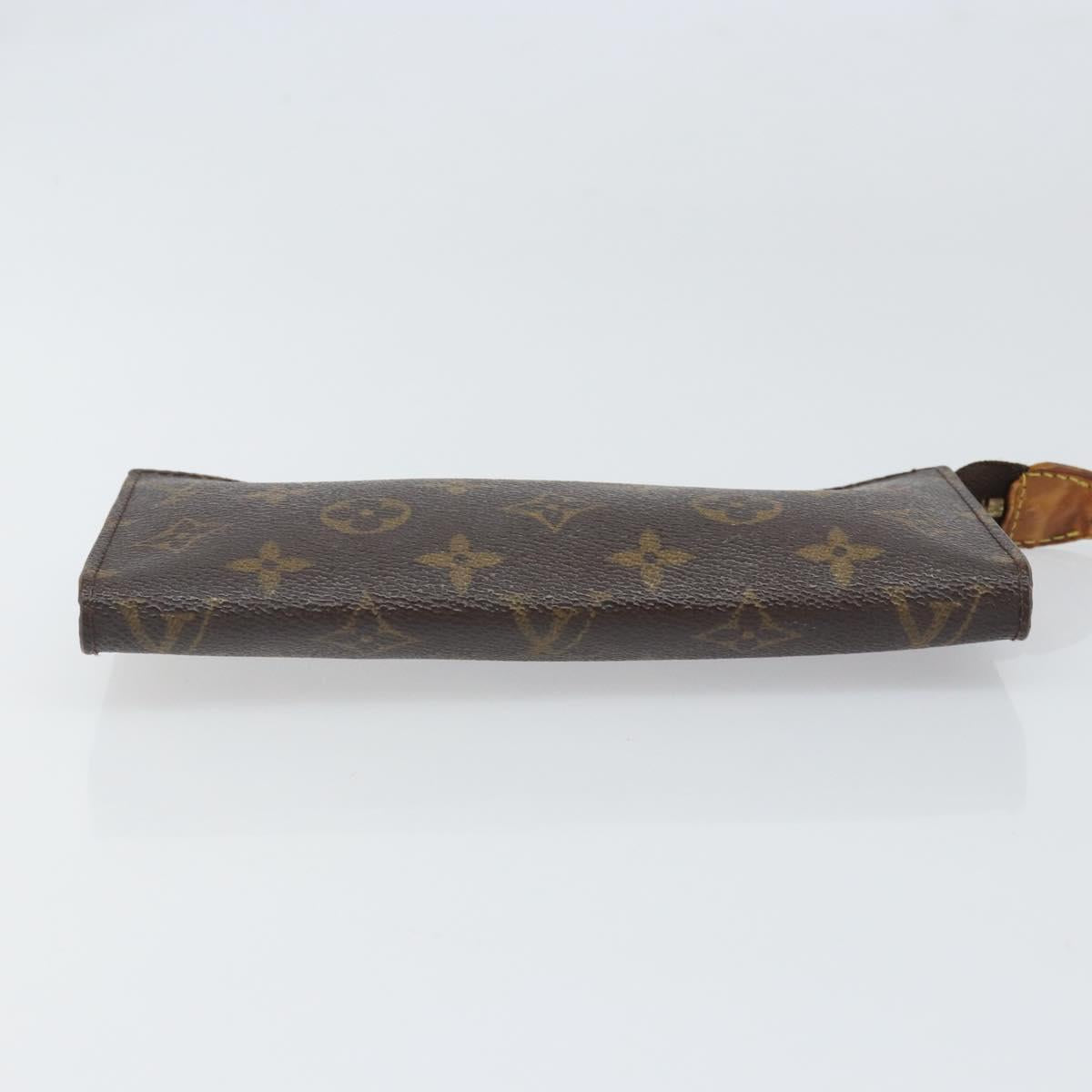LOUIS VUITTON Monogram Bucket GM Accessory Pouch LV Auth 163449