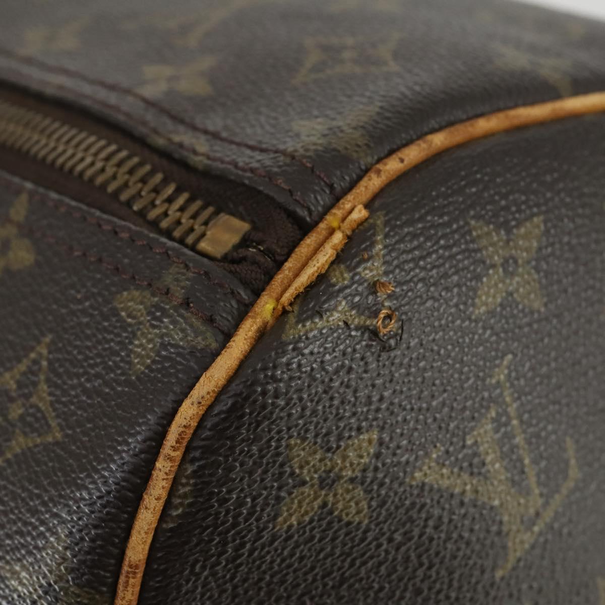 LOUIS VUITTON Monogram Keepall 60 Boston Bag M41422 LV Auth 163458