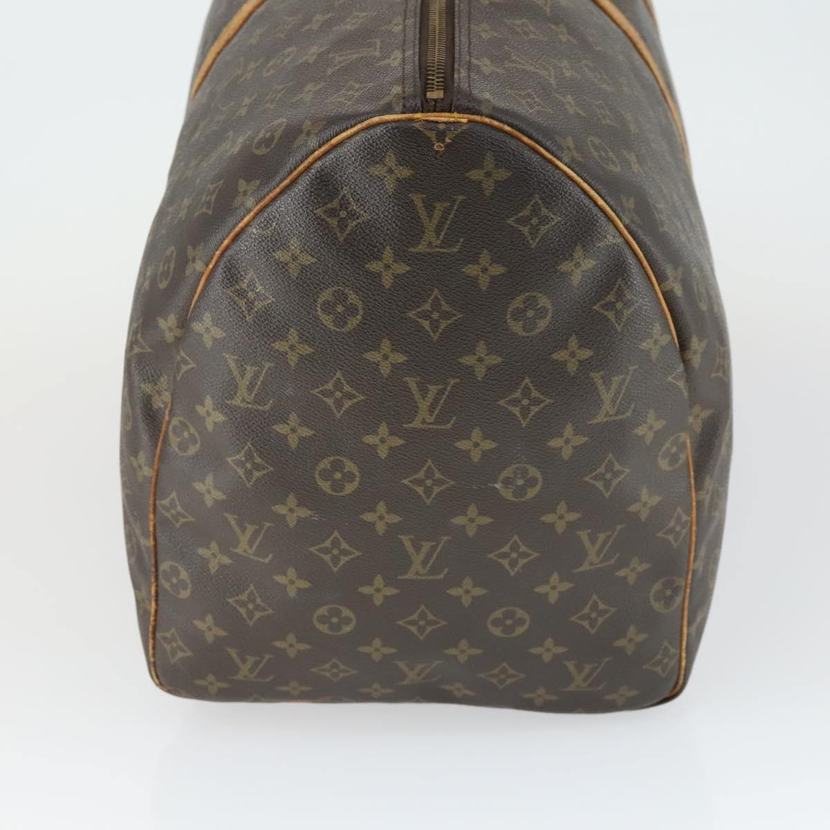 LOUIS VUITTON Monogram Keepall 60 Boston Bag M41422 LV Auth 163458