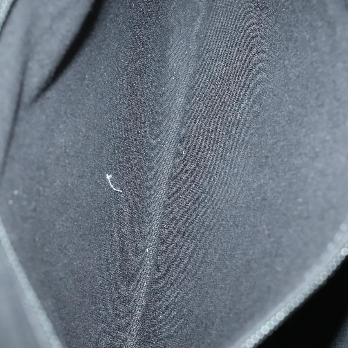 Salvatore Ferragamo Gancini Shoulder Bag PVC Canvas Gray Silver Auth 163461