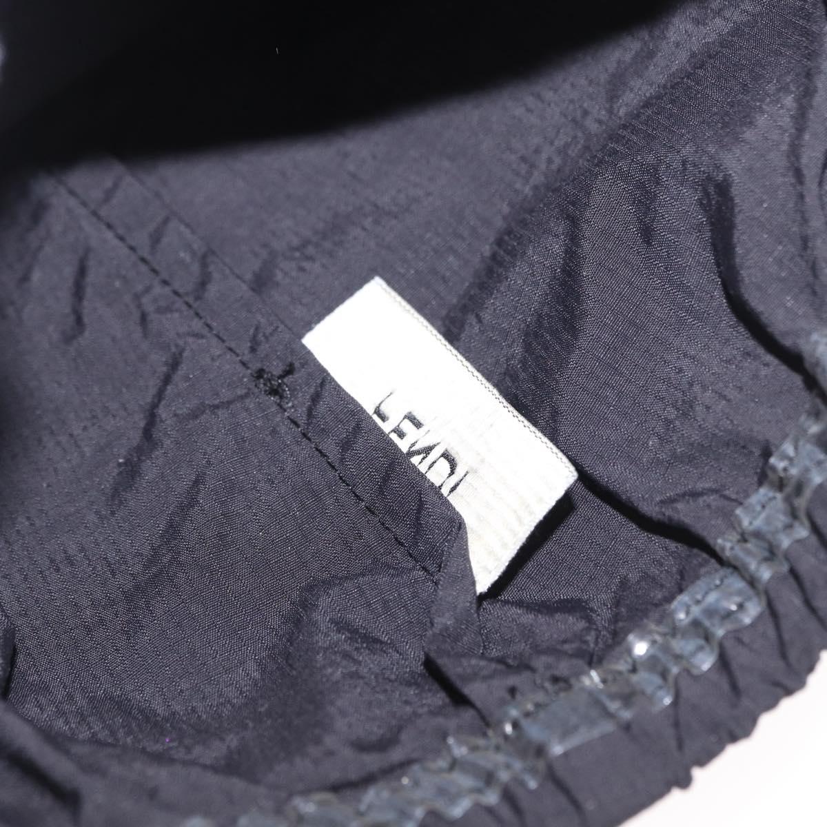 FENDI Leg Warmers Nylon Black Auth 163473V