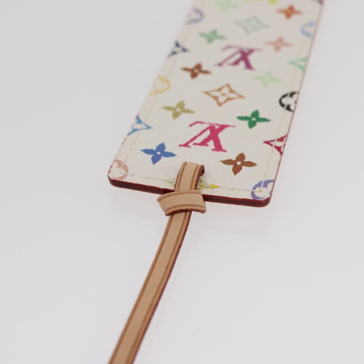 LOUIS VUITTON Monogram Multicolor Mark Page Kadu Bookmark M99196 LV Auth 163475V