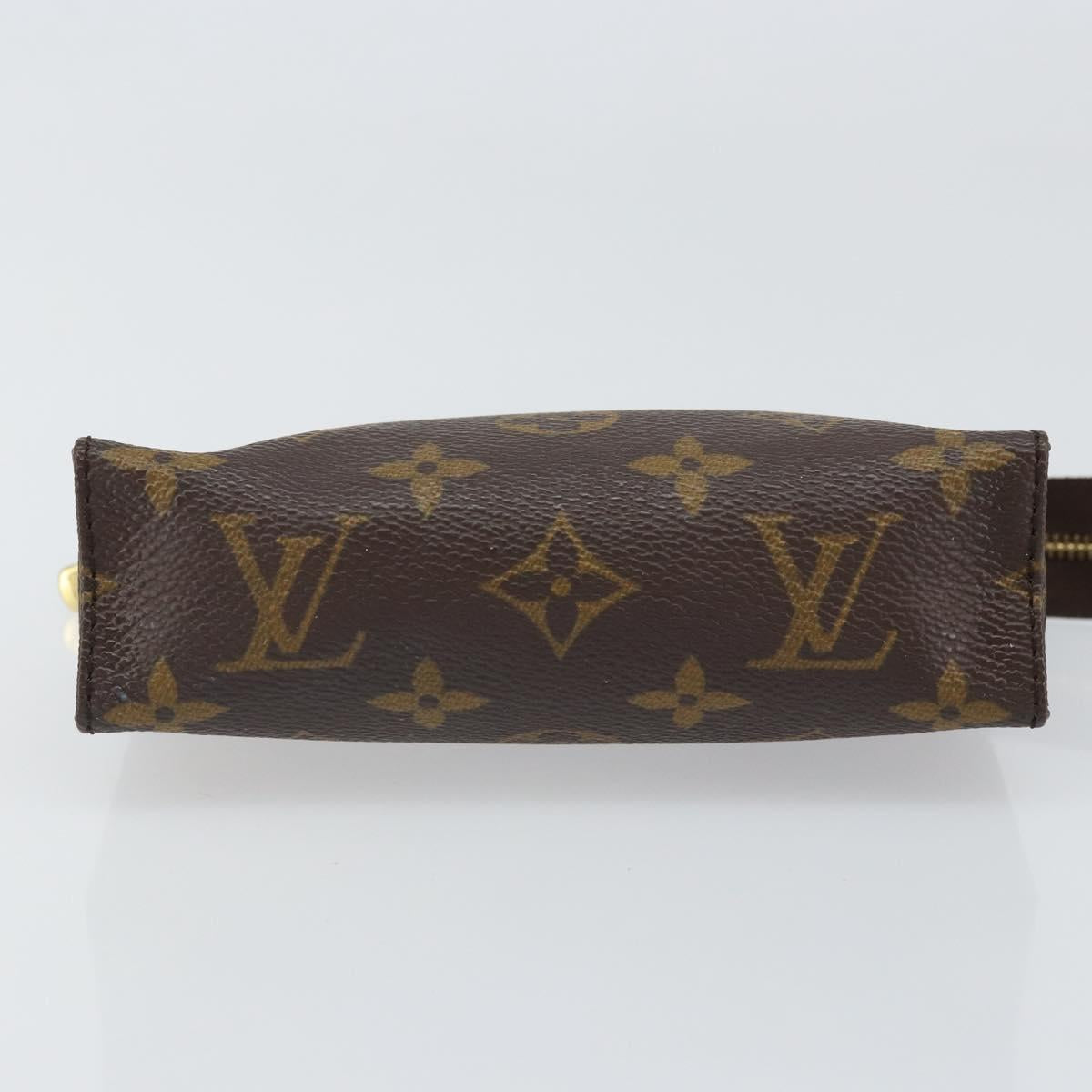 LOUIS VUITTON Monogram Poche Toilette 15 Pouch M47546 LV Auth 163477
