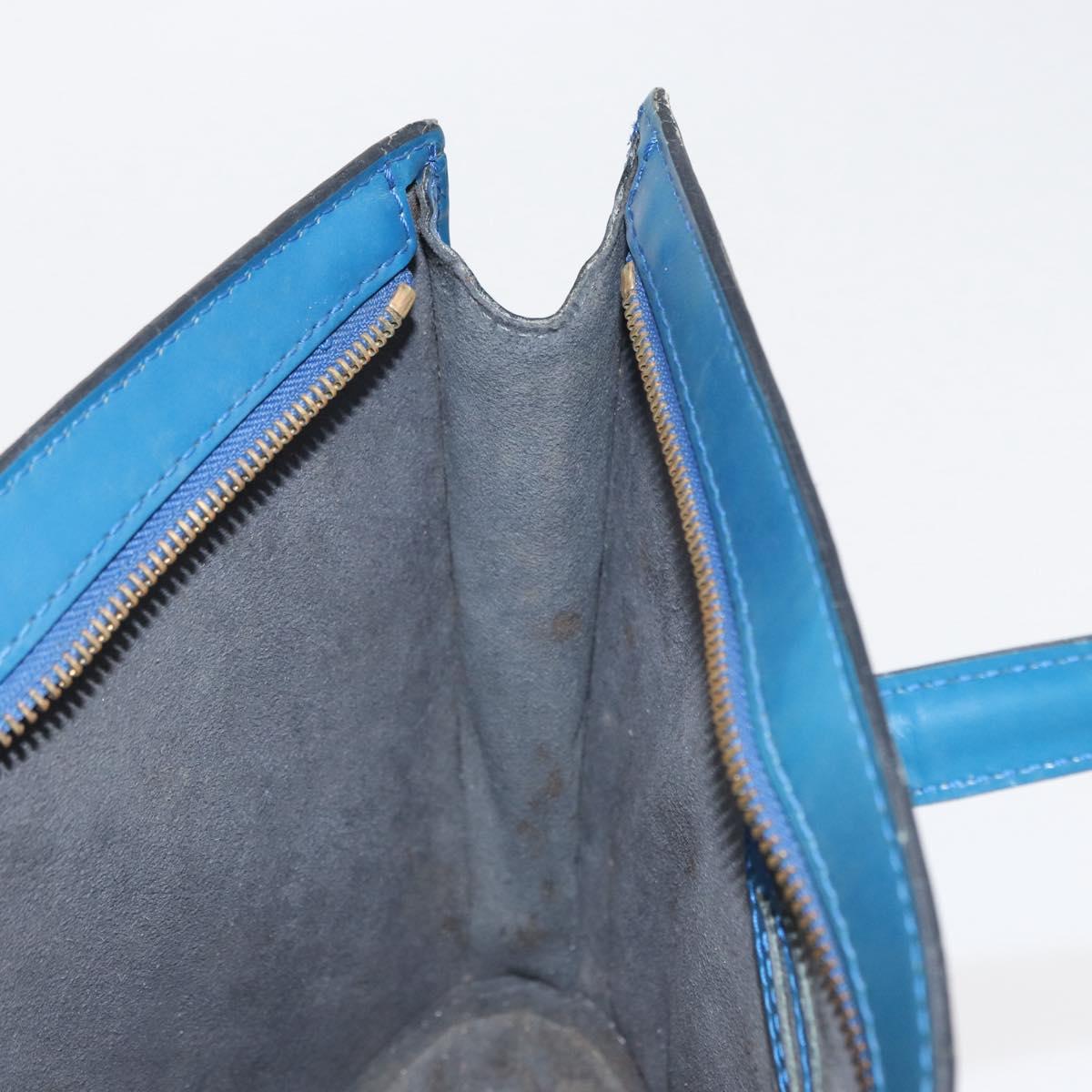 LOUIS VUITTON Epi Saint Jacques Shoulder Bag Blue M52275 LV Auth 163506