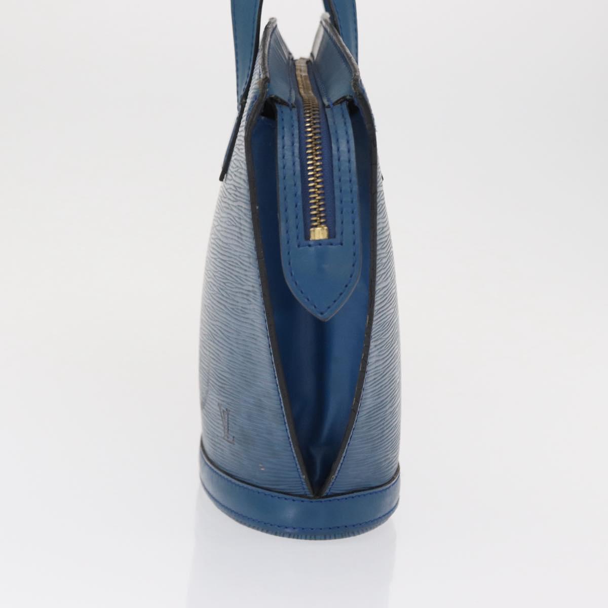 LOUIS VUITTON Epi Saint Jacques Shoulder Bag Blue M52275 LV Auth 163506