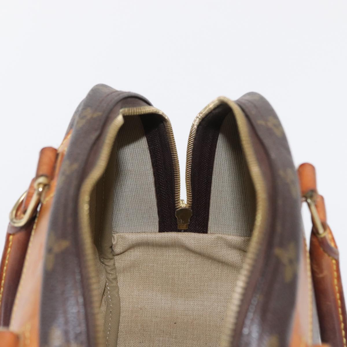 LOUIS VUITTON Monogram Trouville Hand Bag M42228 LV Auth 163513