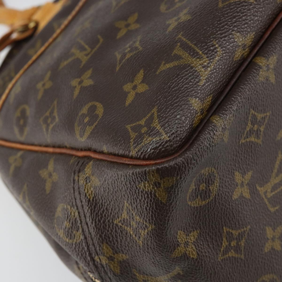 LOUIS VUITTON Monogram Deauville Hand Bag M47270 LV Auth 163514