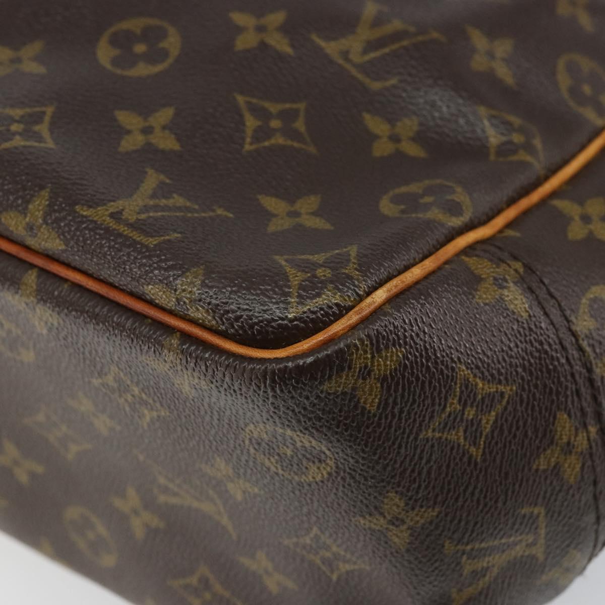 LOUIS VUITTON Monogram Deauville Hand Bag M47270 LV Auth 163514