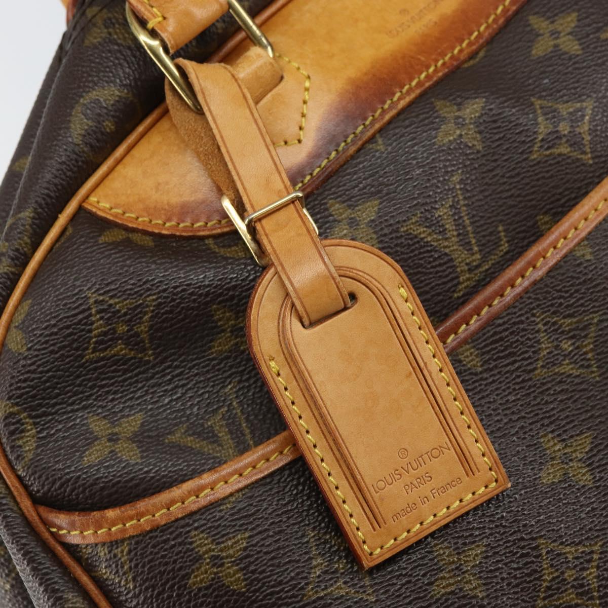 LOUIS VUITTON Monogram Deauville Hand Bag M47270 LV Auth 163514