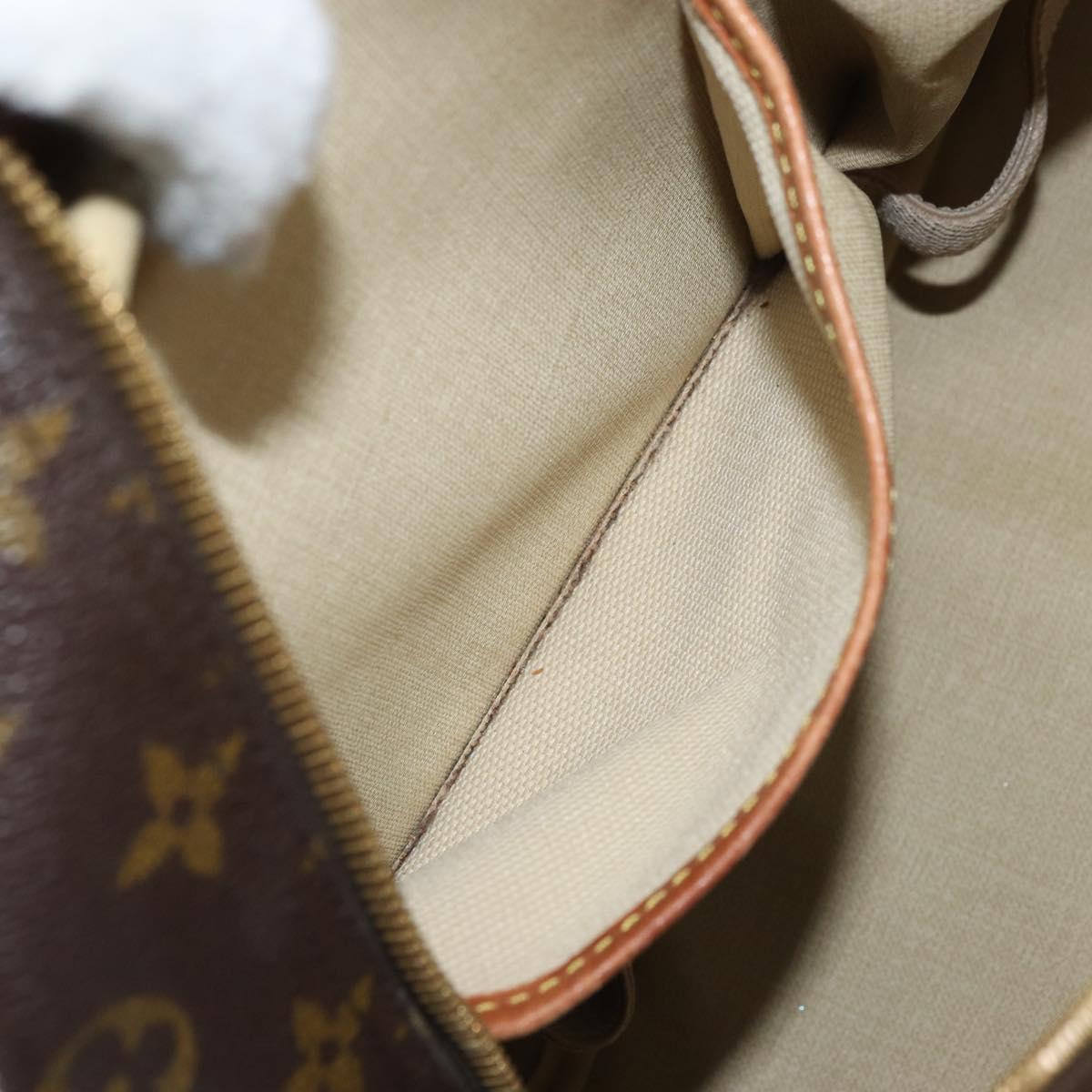 LOUIS VUITTON Monogram Deauville Hand Bag M47270 LV Auth 163514