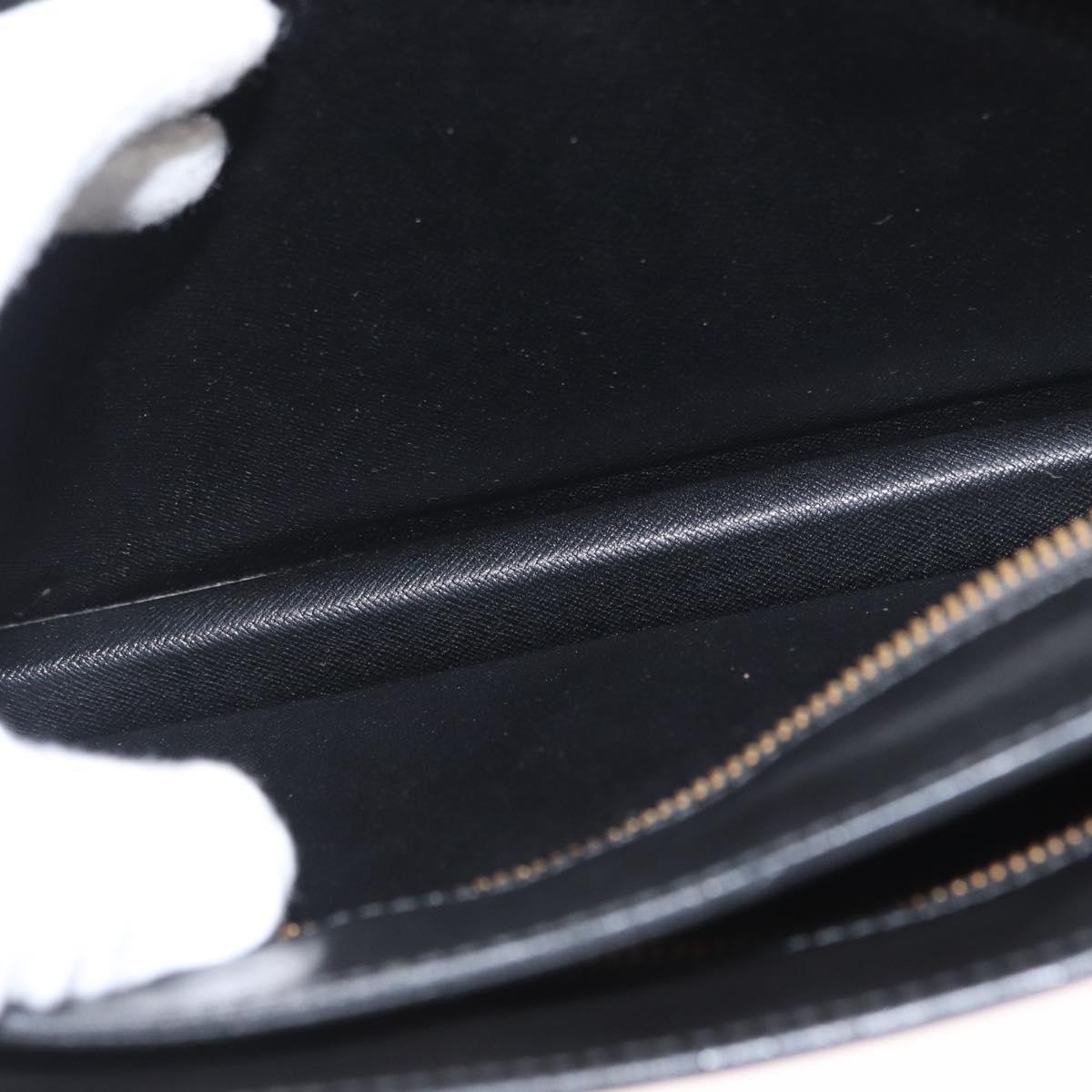 LOUIS VUITTON Epi Angian Shoulder Bag 2way Black M52112 LV Auth 163521