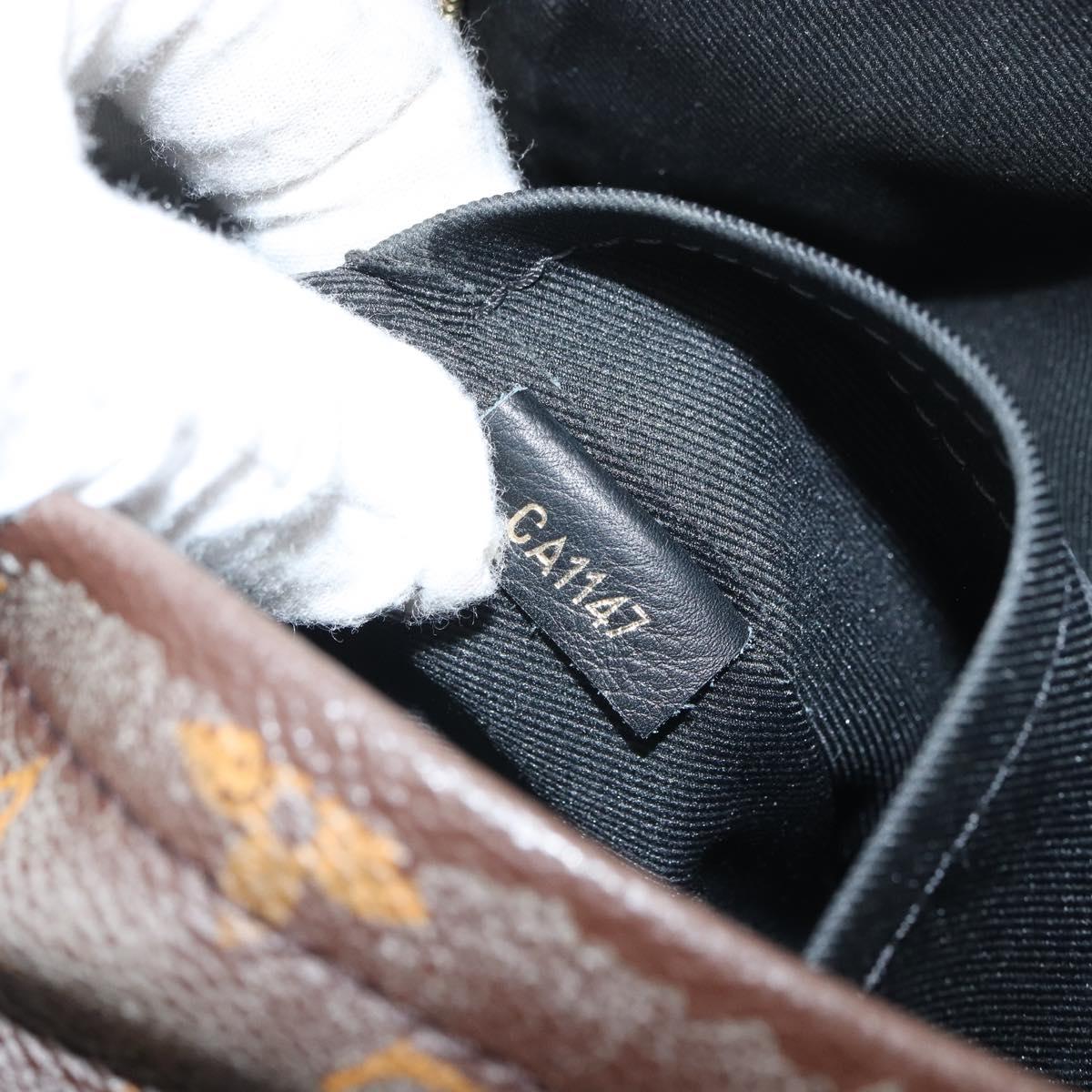 LOUIS VUITTON Monogram Palm Springs MINI Backpack M44873 LV Auth 163606