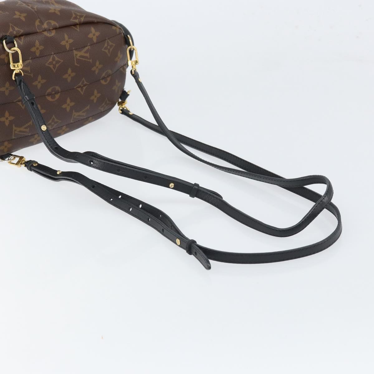 LOUIS VUITTON Monogram Palm Springs MINI Backpack M44873 LV Auth 163606