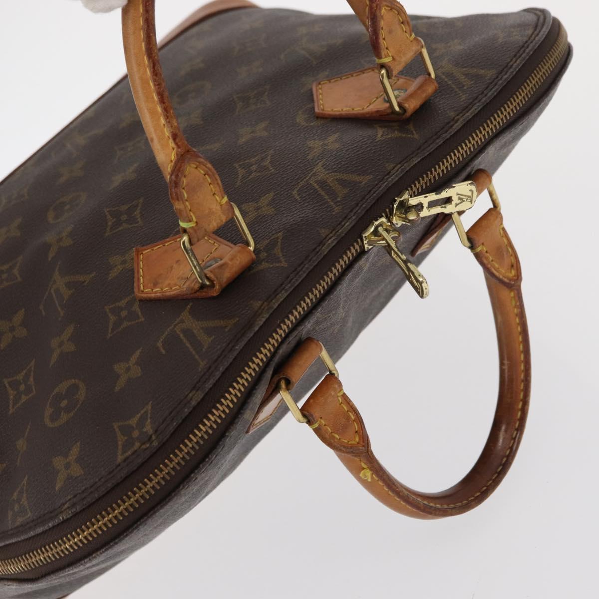 LOUIS VUITTON Monogram Alma Hand Bag M51130 LV Auth 163608