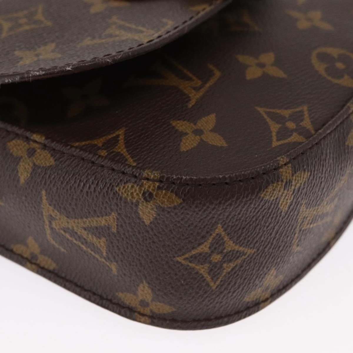 LOUIS VUITTON Monogram Saint Cloud PM Shoulder Bag M51244 LV Auth 163619