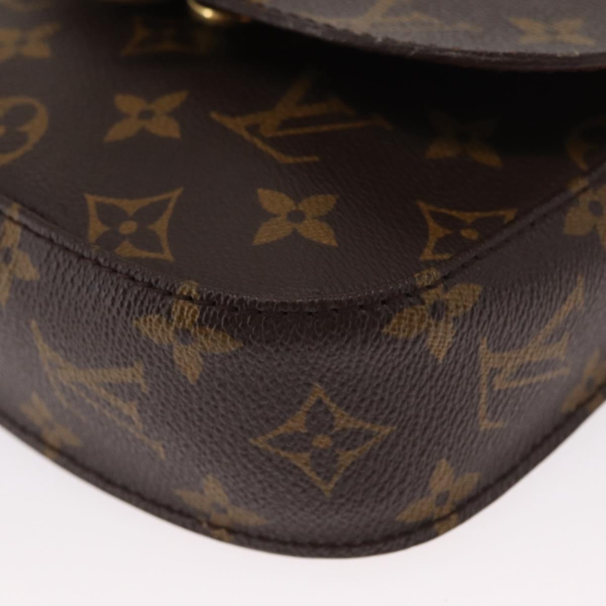 LOUIS VUITTON Monogram Saint Cloud PM Shoulder Bag M51244 LV Auth 163619
