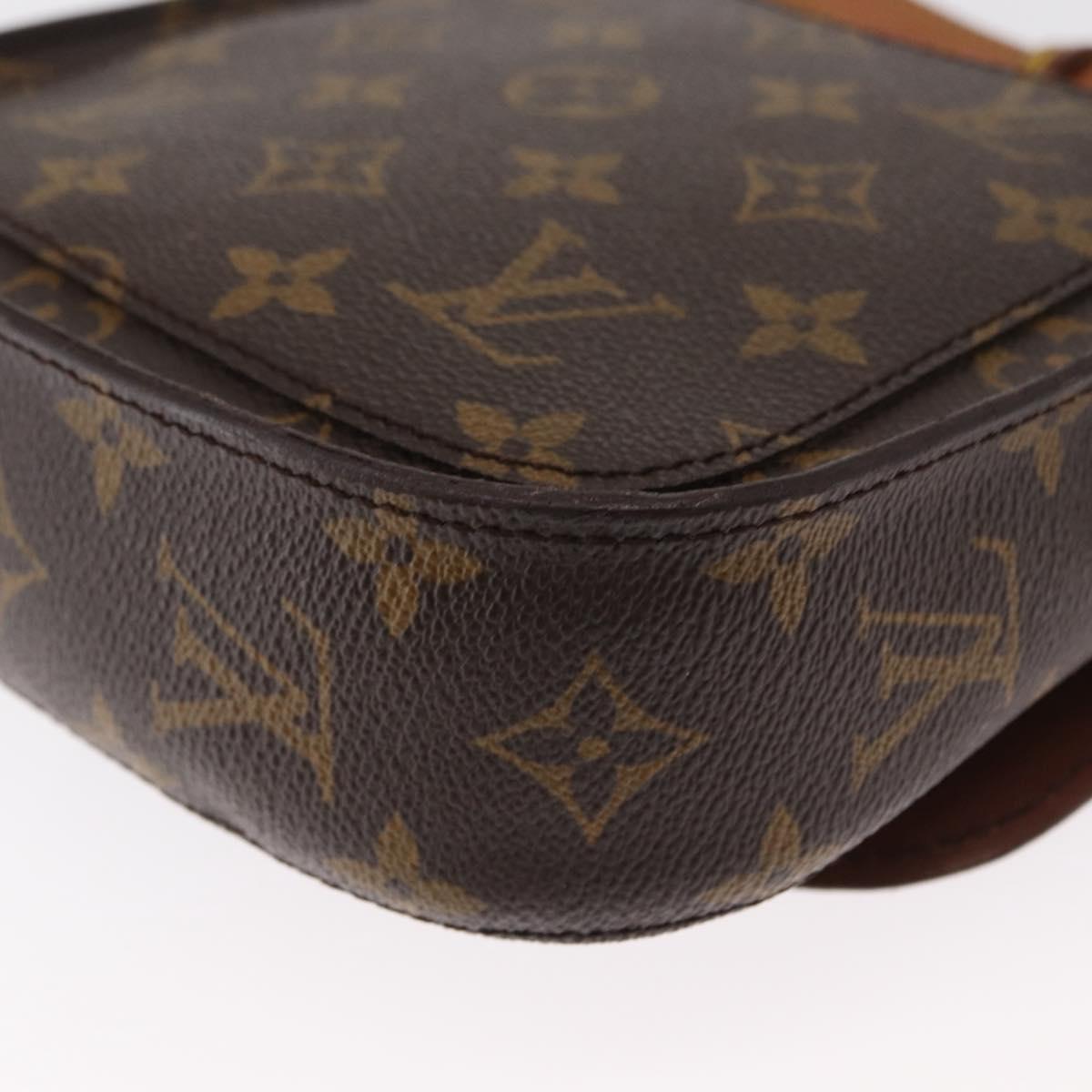 LOUIS VUITTON Monogram Saint Cloud PM Shoulder Bag M51244 LV Auth 163619