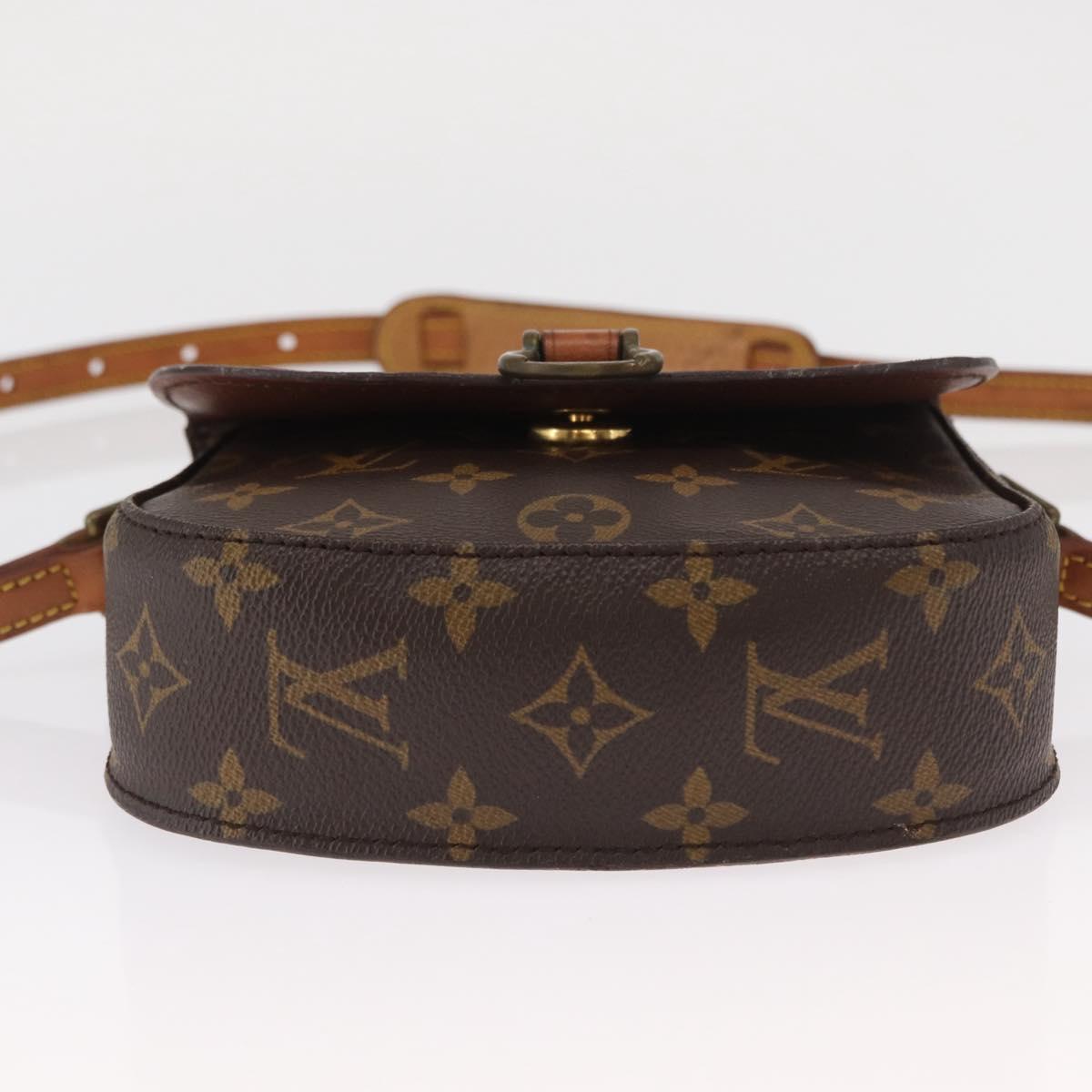 LOUIS VUITTON Monogram Saint Cloud PM Shoulder Bag M51244 LV Auth 163619