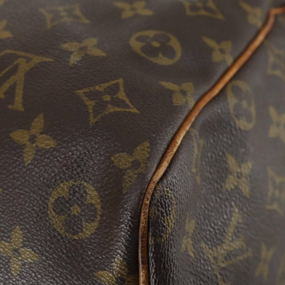 LOUIS VUITTON Monogram Keepall 60 Boston Bag M41422 LV Auth 163627