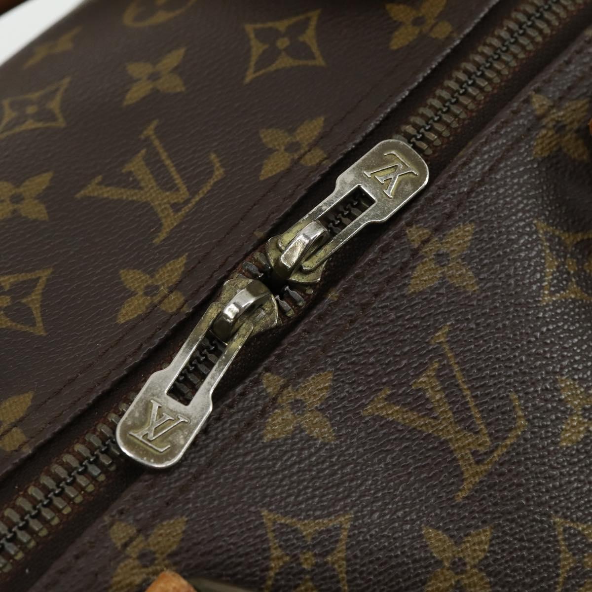 LOUIS VUITTON Monogram Keepall 60 Boston Bag M41422 LV Auth 163627