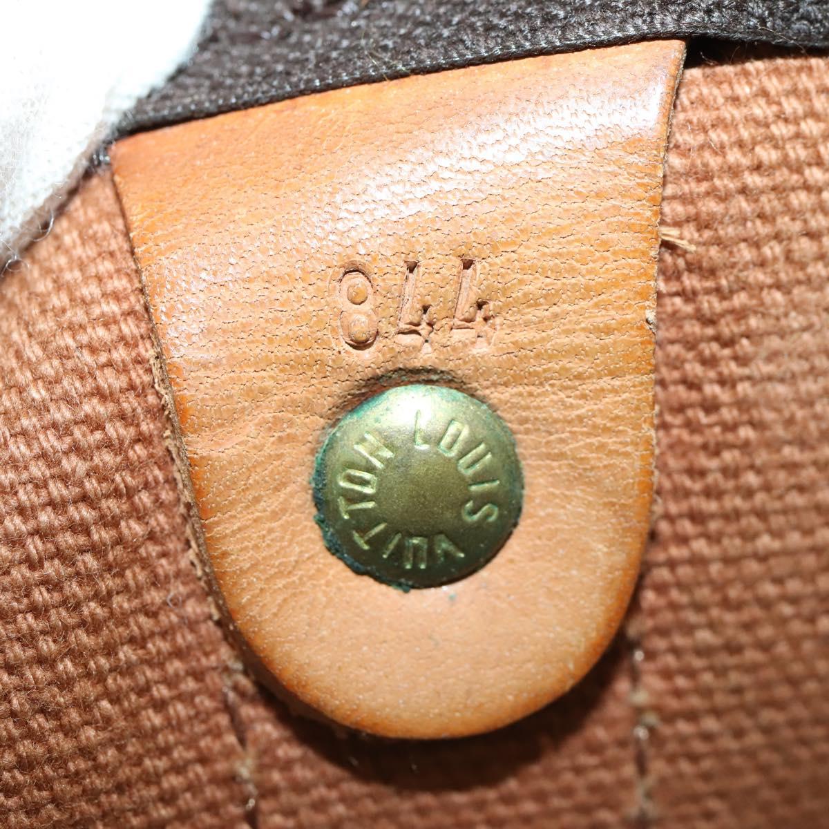 LOUIS VUITTON Monogram Keepall 60 Boston Bag M41422 LV Auth 163627