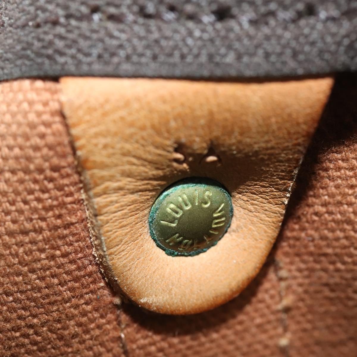 LOUIS VUITTON Monogram Keepall 60 Boston Bag M41422 LV Auth 163627