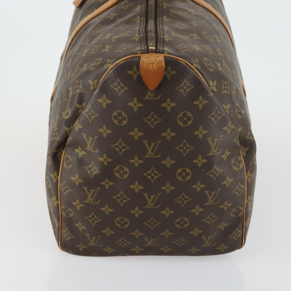 LOUIS VUITTON Monogram Keepall 60 Boston Bag M41422 LV Auth 163627