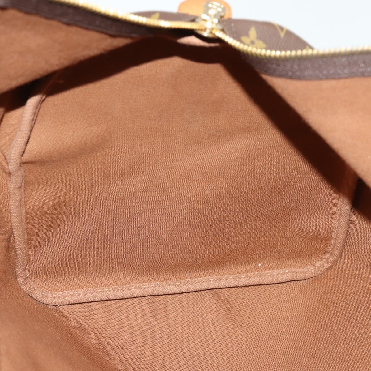 LOUIS VUITTON Monogram Keepall 55 Boston Bag M41424 LV Auth 163632