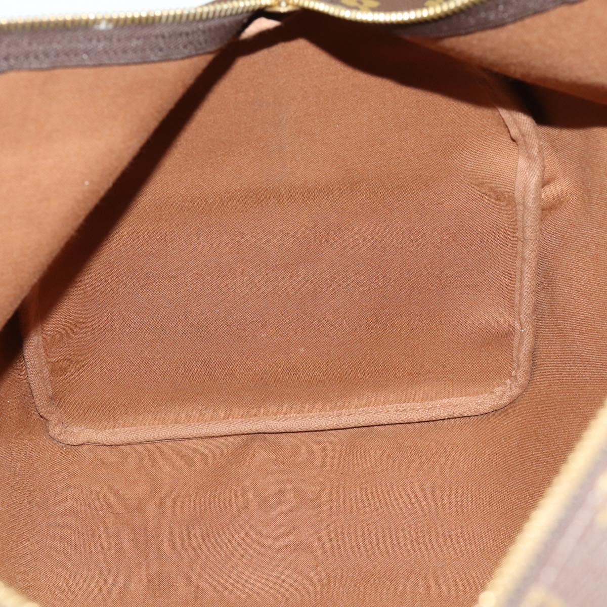 LOUIS VUITTON Monogram Keepall 55 Boston Bag M41424 LV Auth 163632