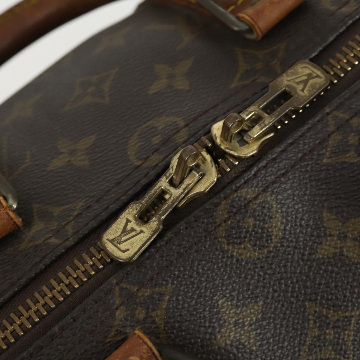 LOUIS VUITTON Monogram Keepall 45 Boston Bag M41428 LV Auth 163637