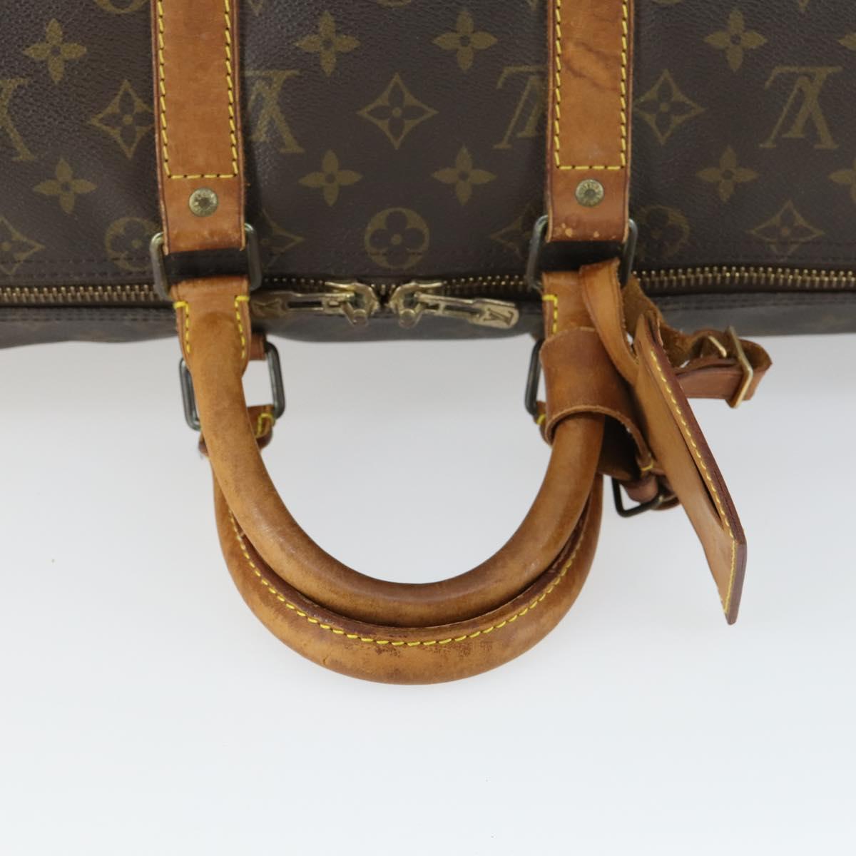 LOUIS VUITTON Monogram Keepall 45 Boston Bag M41428 LV Auth 163637