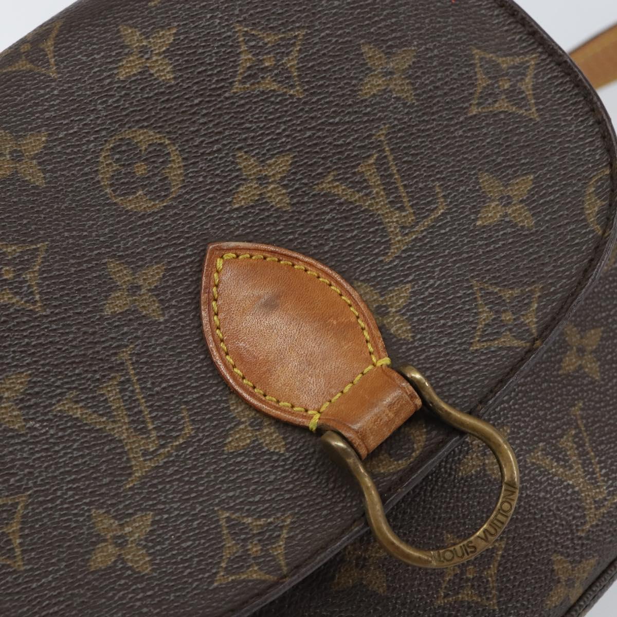 LOUIS VUITTON Monogram Saint Cloud MM Shoulder Bag M51243 LV Auth 163643