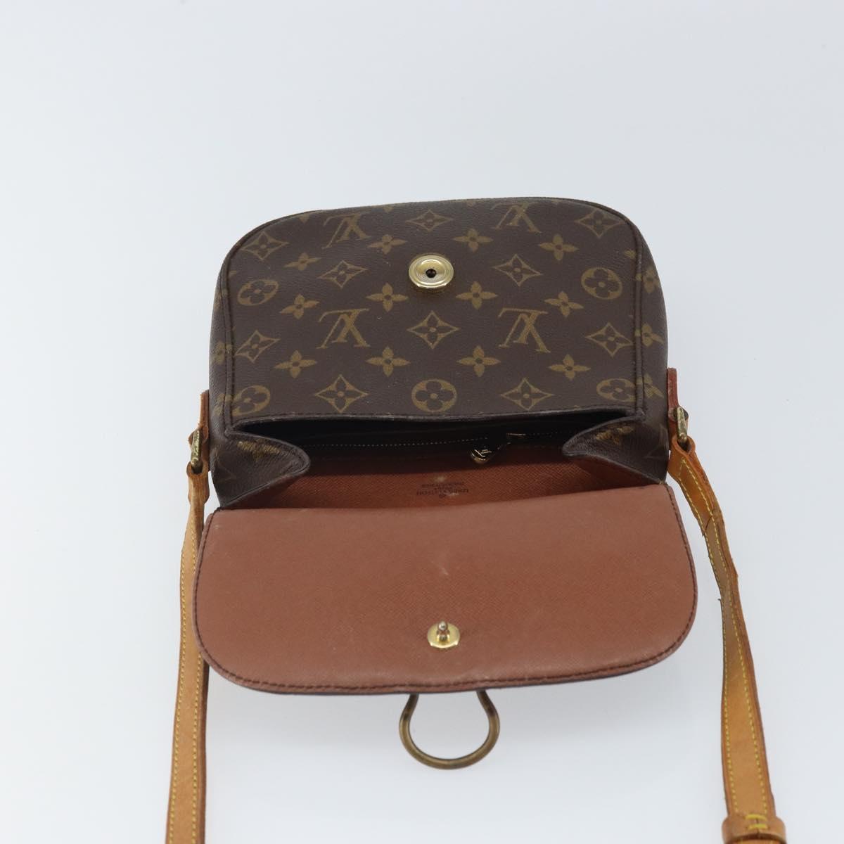 LOUIS VUITTON Monogram Saint Cloud MM Shoulder Bag M51243 LV Auth 163643